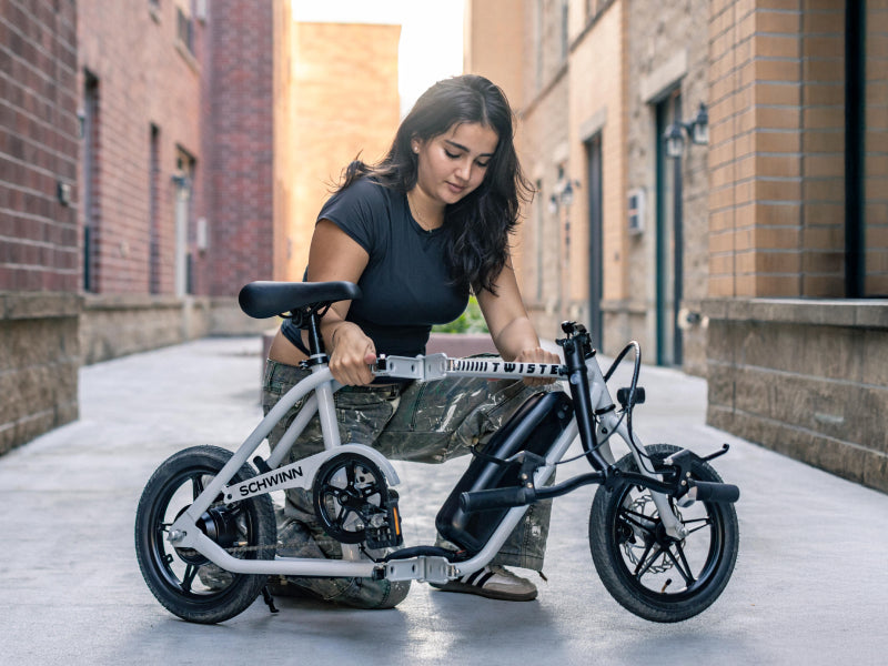 twister folding electric bike