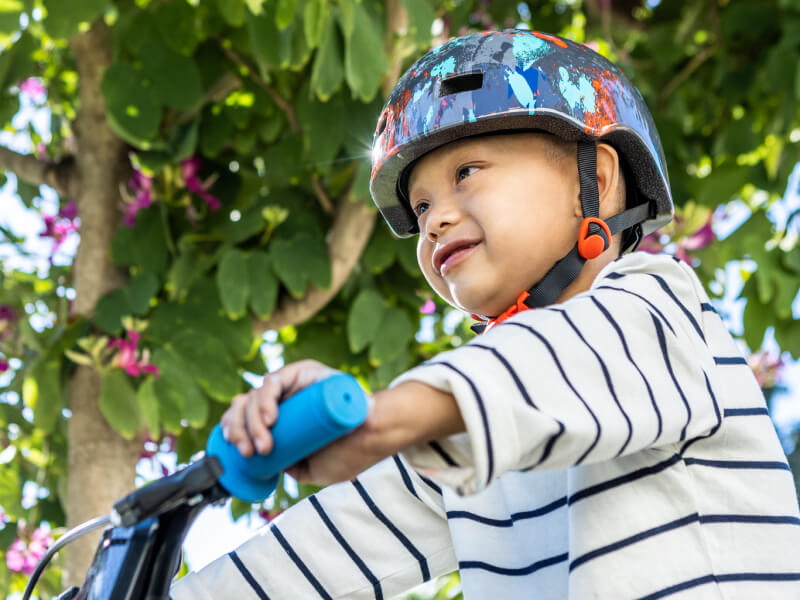 sunburst child multi-sport helmet