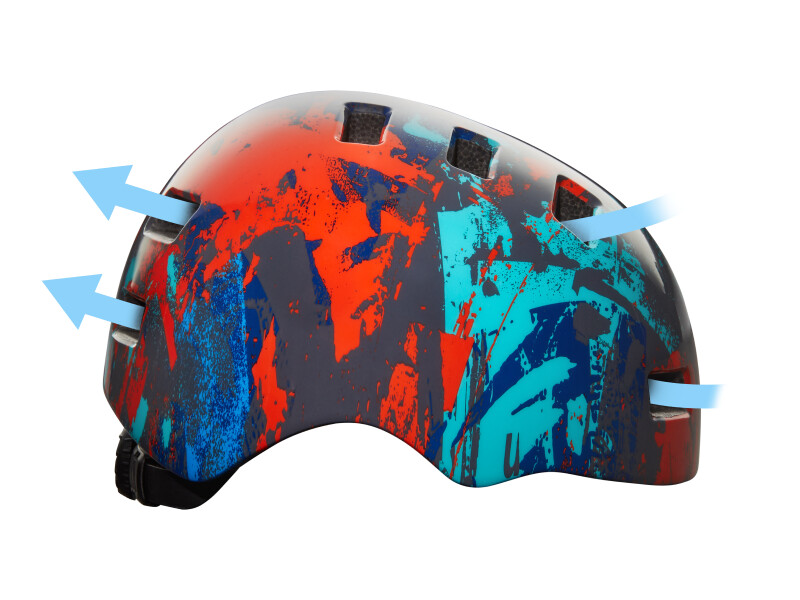 sunburst child multi-sport helmet